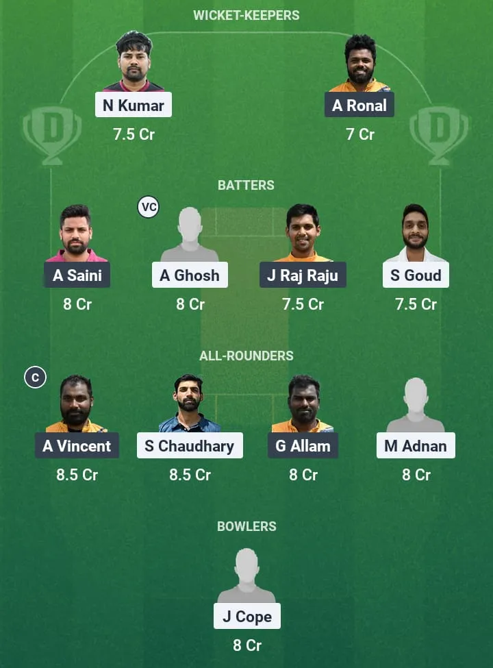 VCC vs OST Dream11 Prediction: Fantasy Tips, Playing XI & Pitch Report for Match 4 of ECS Czechia T10 1 VCC vs OST Dream11 Prediction