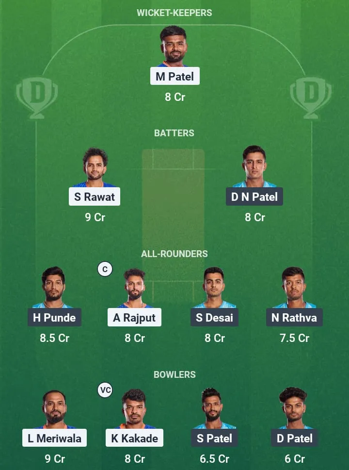DDZ vs AWS Dream11 Prediction: Fantasy Tips, Playing XI & Pitch Report for Match 11 of Baroda Premier League 1 DDZ vs AWS Dream11 Prediction