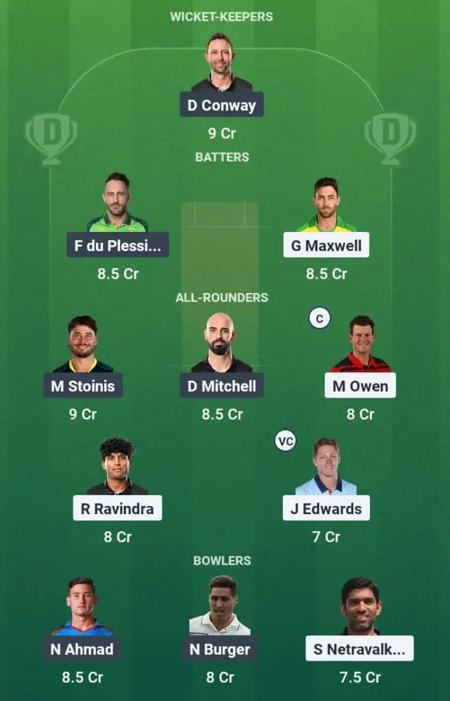 WAS vs TEX Dream11 Prediction: Fantasy Tips, Playing XI & Pitch Report for Match 13 of USA T20 Cricket League 1 WAS vs TEX Dream11 Prediction