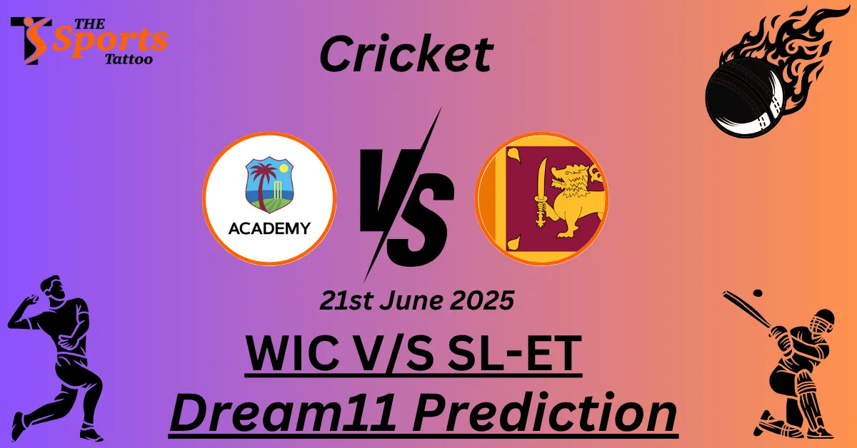WIC vs SL-ET Dream11 Prediction