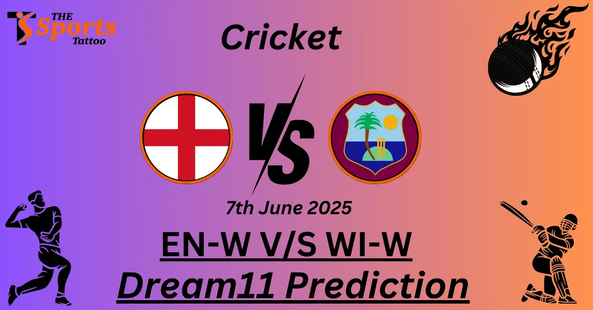 EN-W vs WI-W Dream11 Prediction