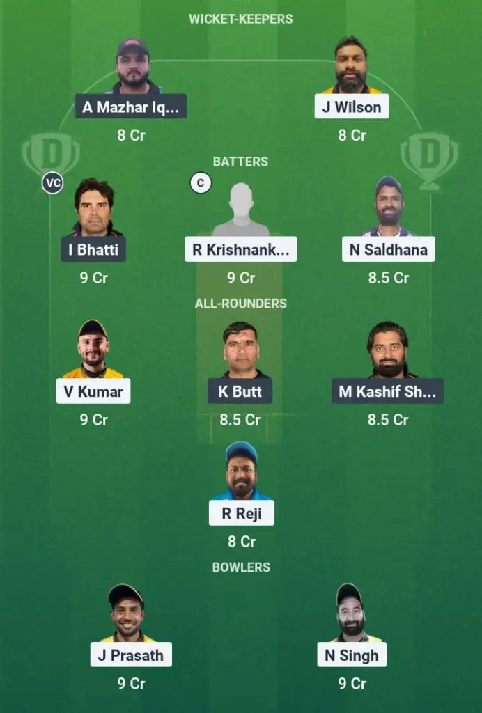 AMB vs TRN Dream11 Prediction: Fantasy Tips, Playing XI & Pitch Report for 1st Semi-Final of KCC T20 Challengers A League 1 AMB vs TRN Dream11 Prediction