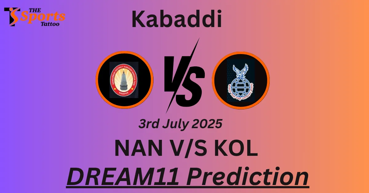 NAN vs KOL Dream11 Prediction