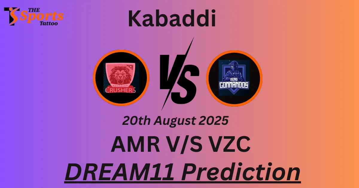 AMR vs VZC Dream11 Prediction
