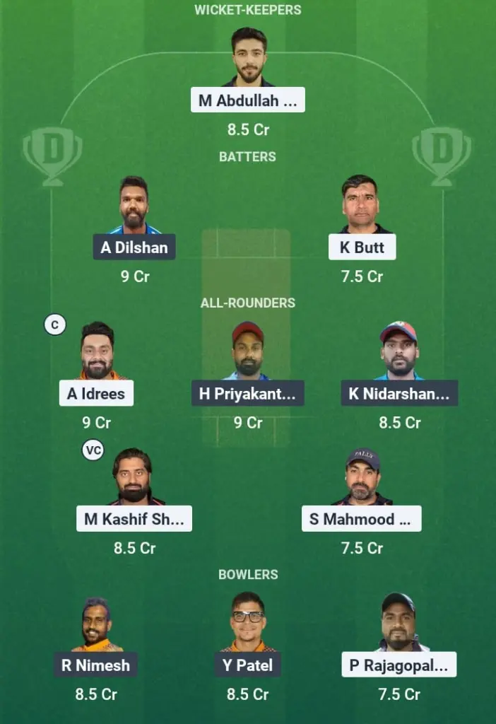 TRN vs CECC Dream11 Prediction