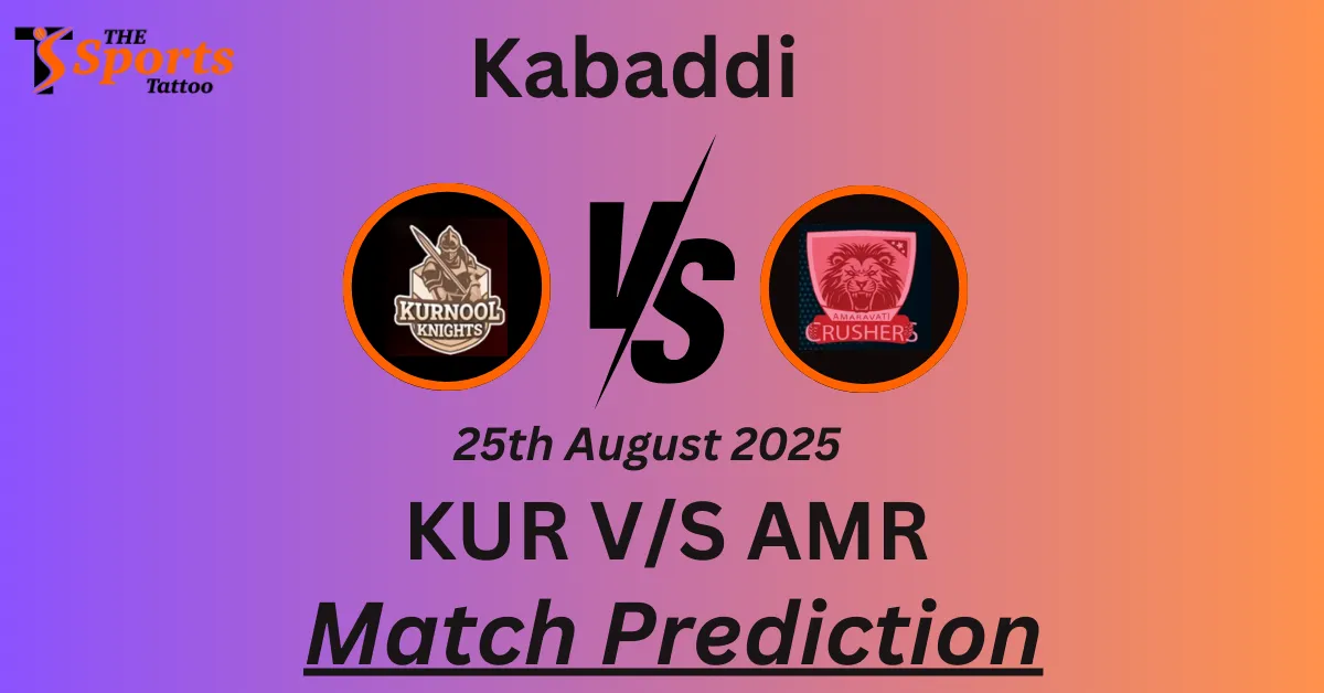KUR vs AMR Match Prediction