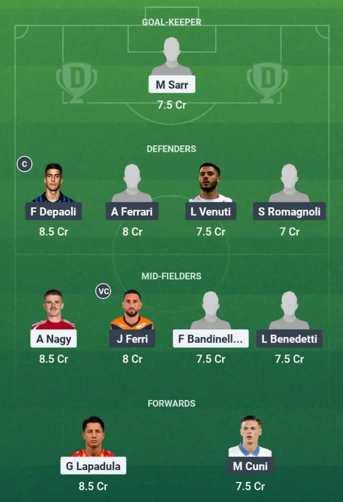 SPZ vs SAM Dream11 Prediction