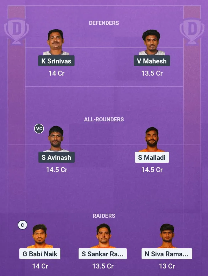 TIR vs KAK Dream11 Prediction
