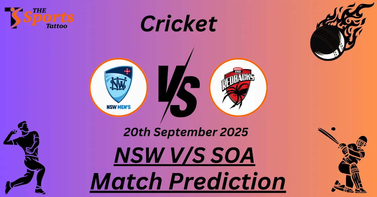 NSW vs SOA Match Prediction