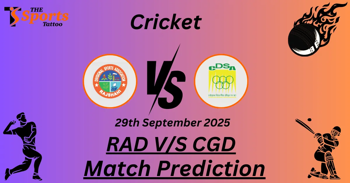 RAD vs CGD Match Prediction