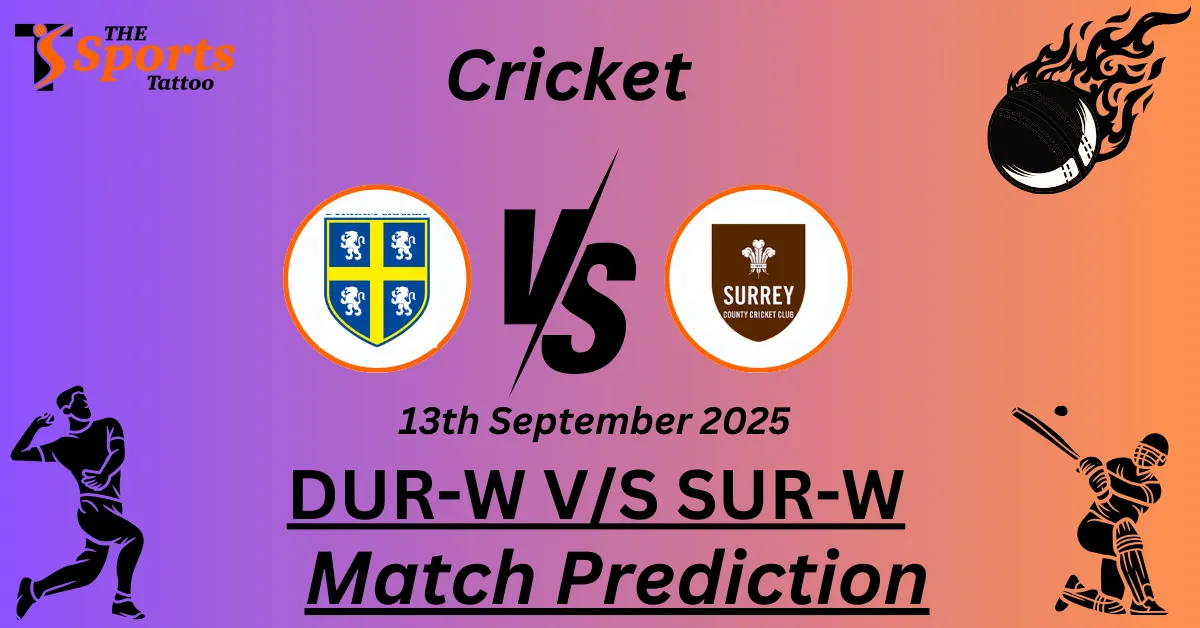 DUR-W vs SUR-W Match Prediction