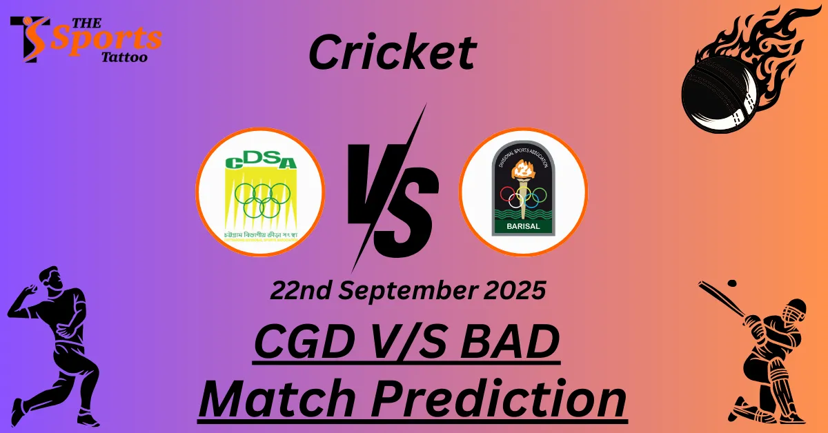 CGD vs BAD Match Prediction