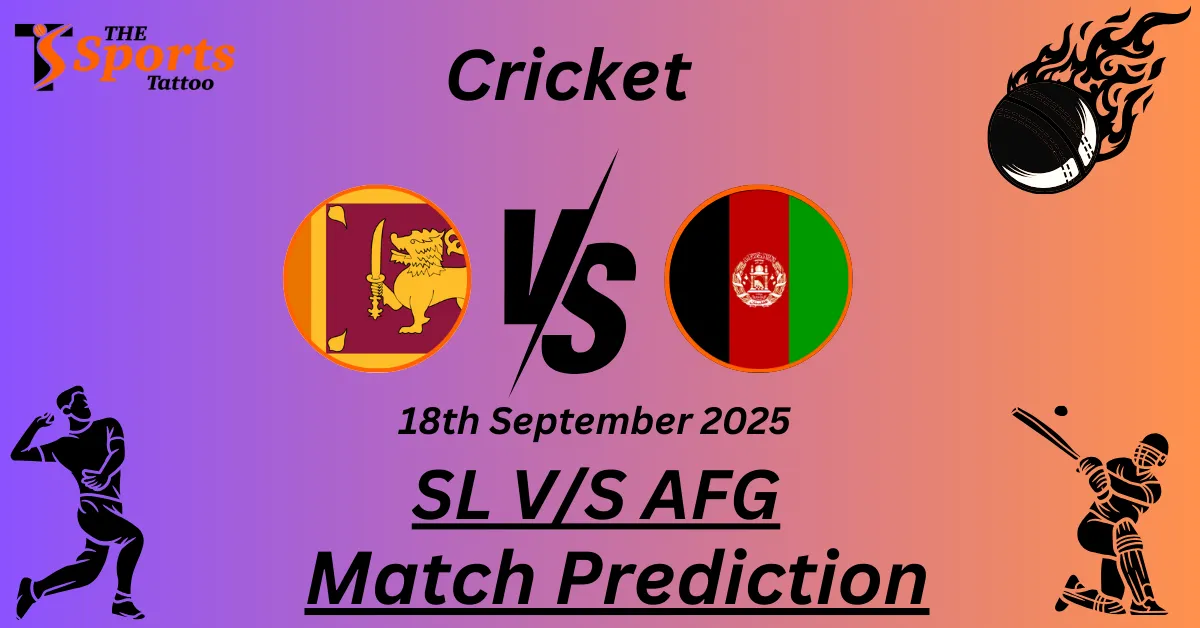 SL vs AFG Match Prediction
