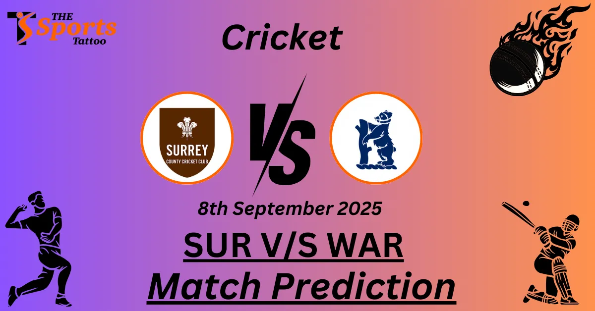 SUR vs WAR Match Prediction