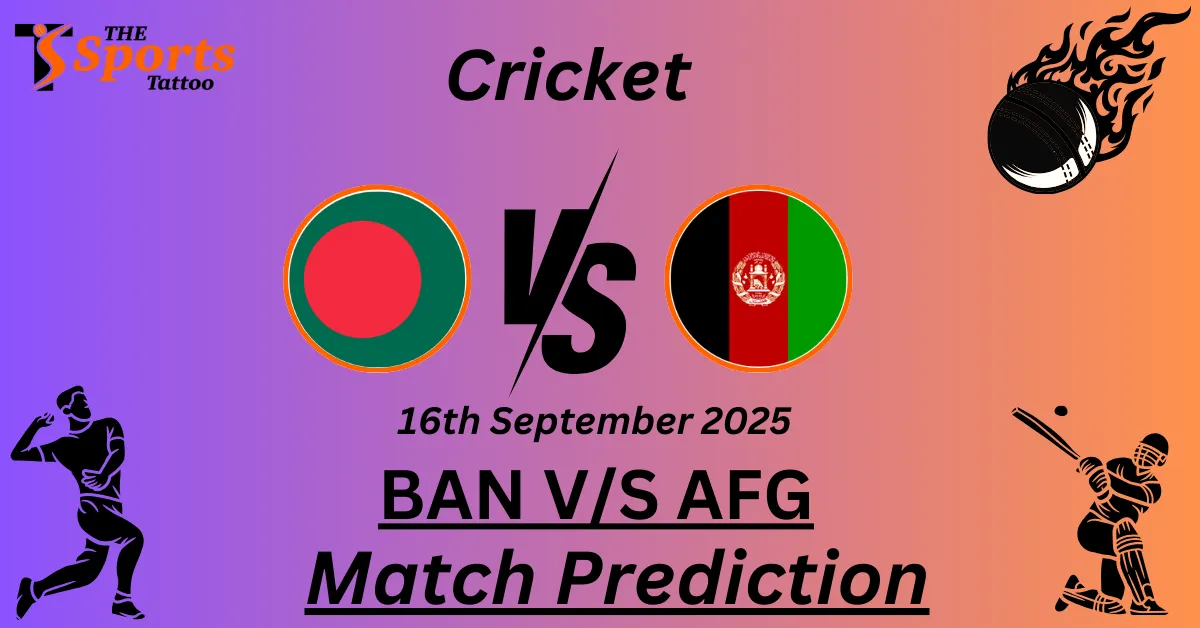 BAN vs AFG Match Prediction