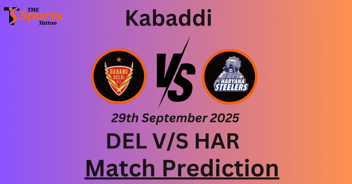 DEL vs HAR Match Prediction