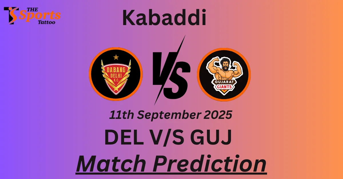DEL vs GUJ Match Prediction