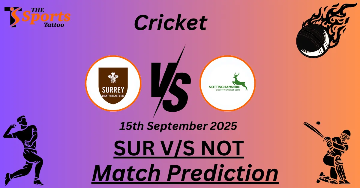 SUR vs NOT Match Prediction