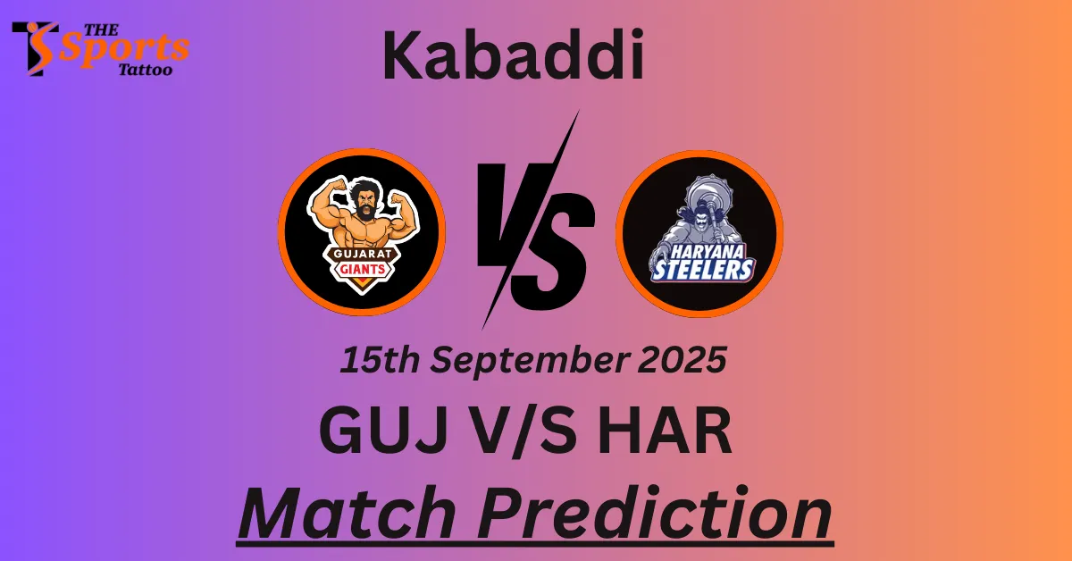 GUJ vs HAR Match Prediction