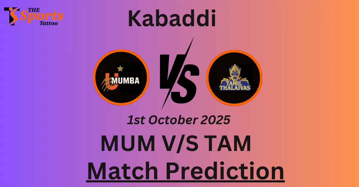MUM vs TAM Match Prediction