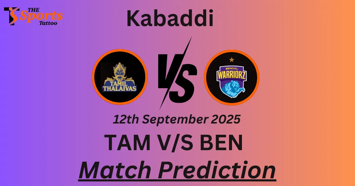 TAM vs BEN Match Prediction