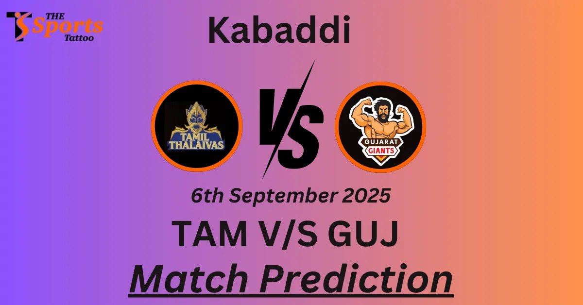 TAM vs GUJ Match Prediction