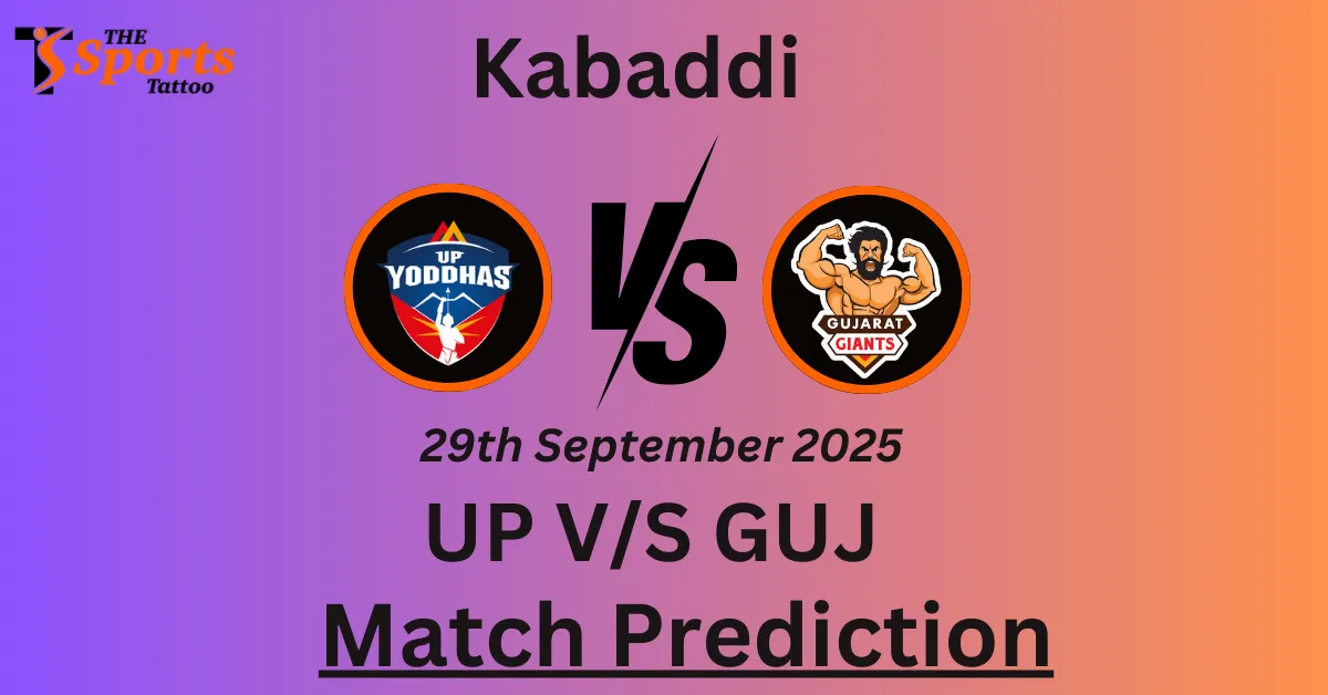 UP vs GUJ Match Prediction