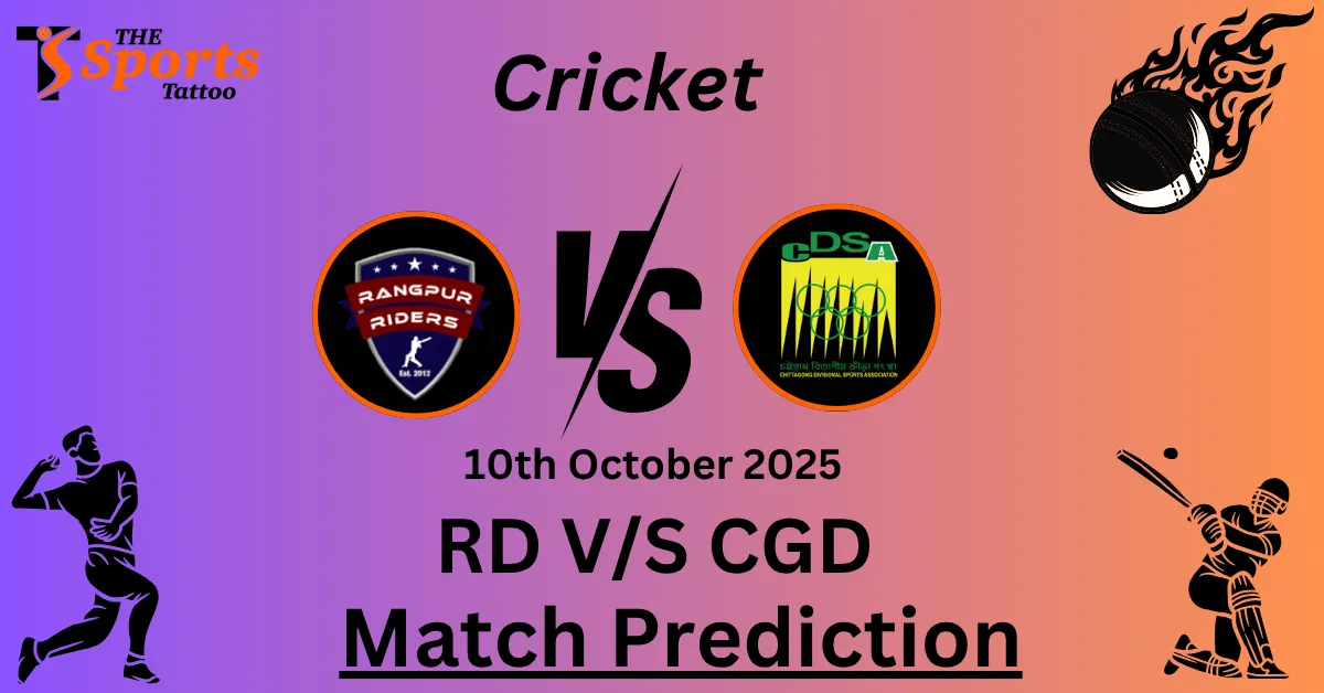 RD vs CGD Match Prediction