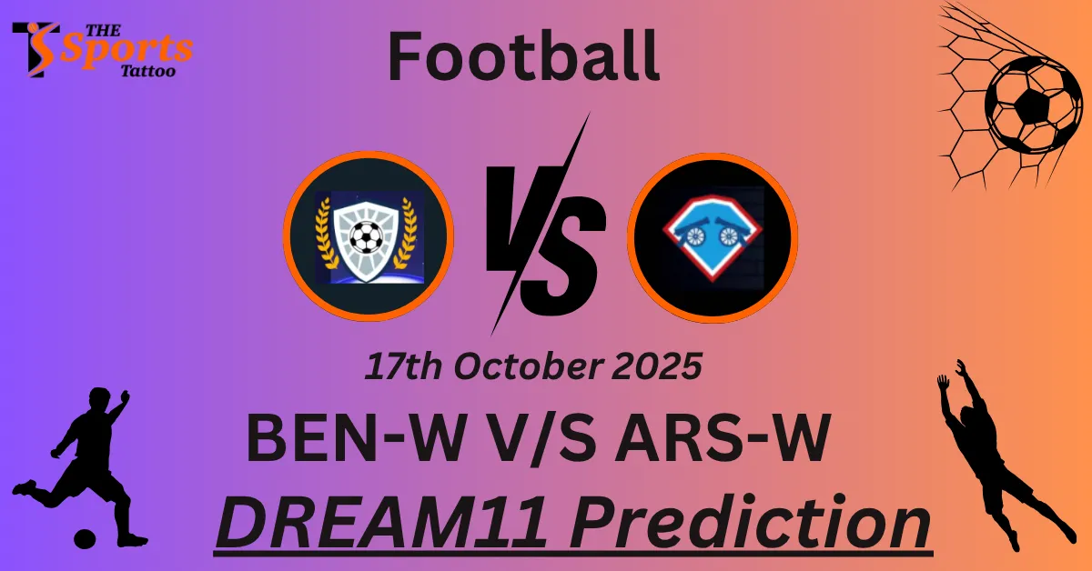 BEN-W vs ARS-W Match Prediction