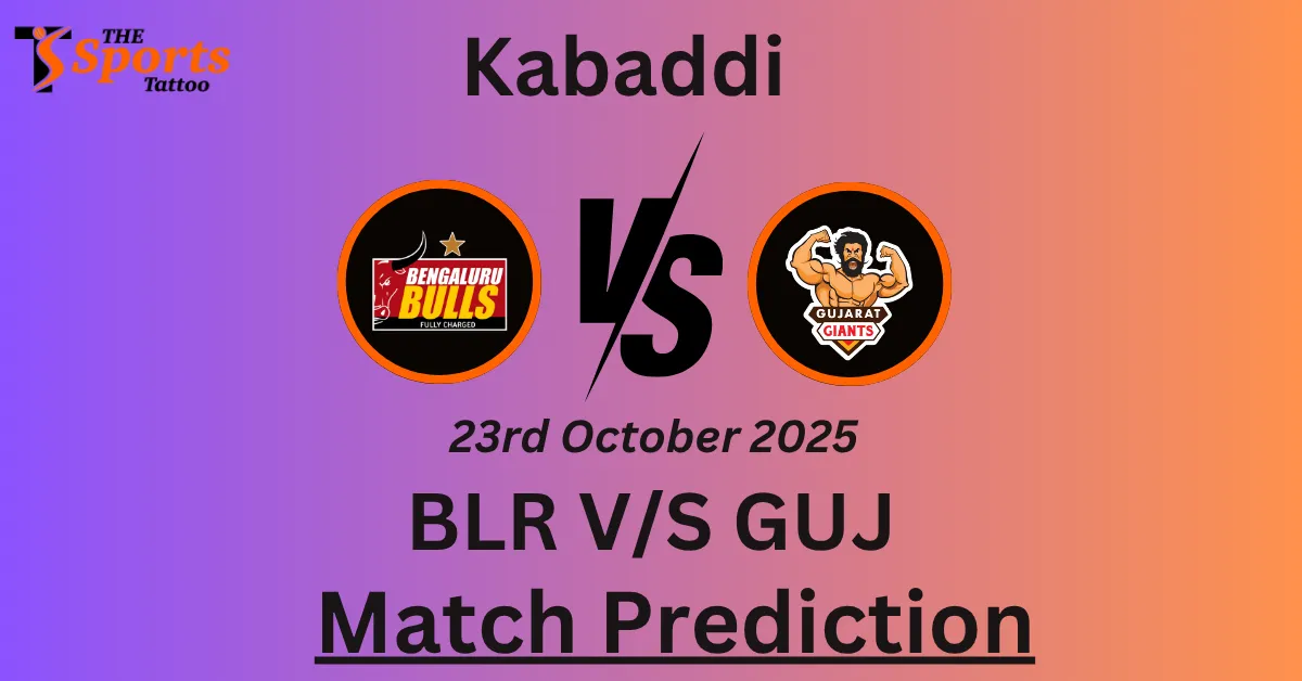 BLR vs GUJ Match Prediction