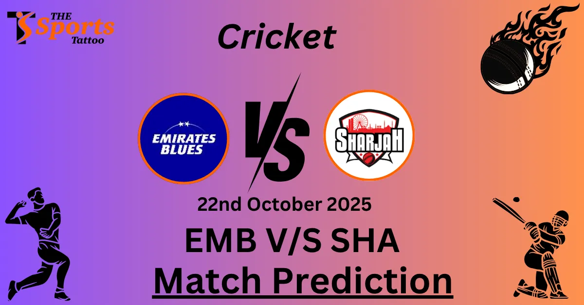 EMB vs SHA Match Prediction