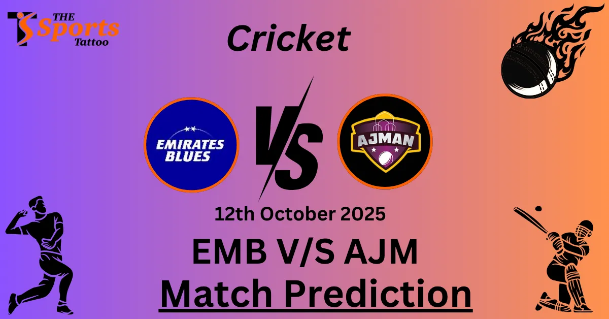 EMB vs AJM Match Prediction
