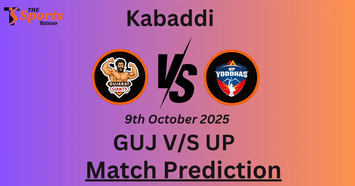 GUJ vs UP Match Prediction