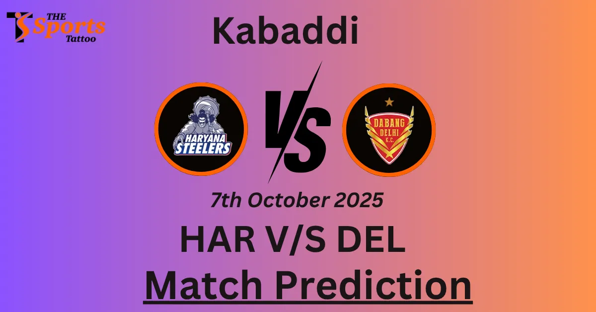 HAR vs DEL Match Prediction