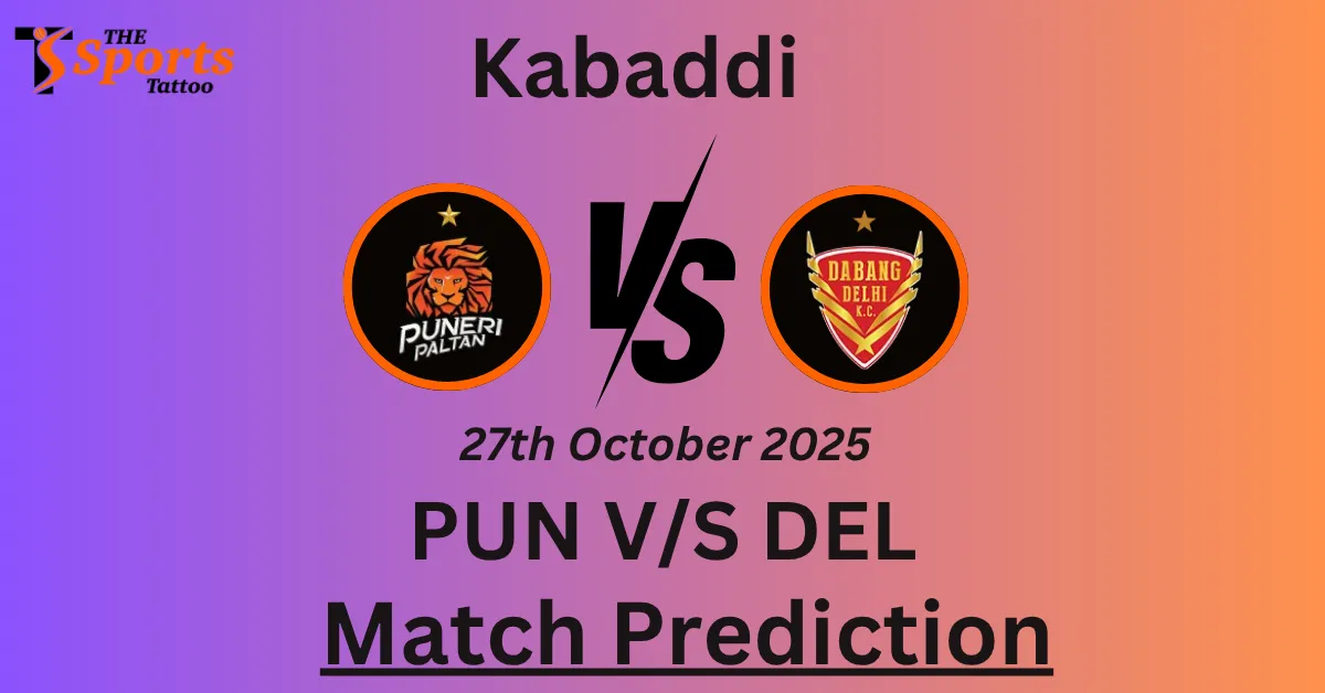 PUN vs DEL Match Prediction
