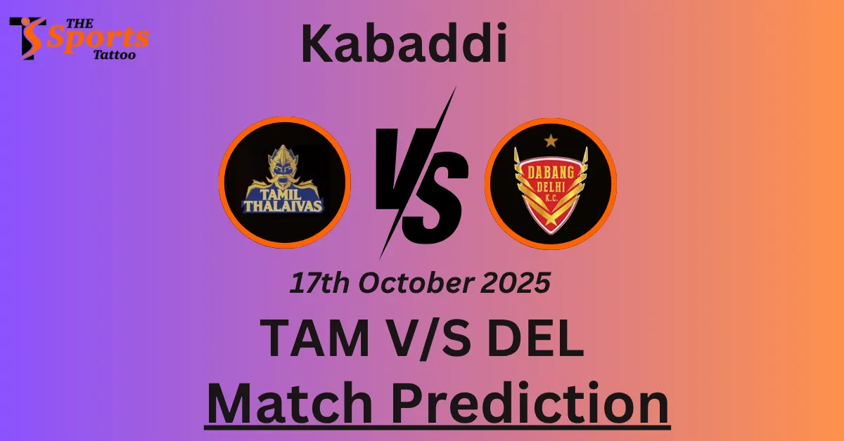 TAM vs DEL Match Prediction