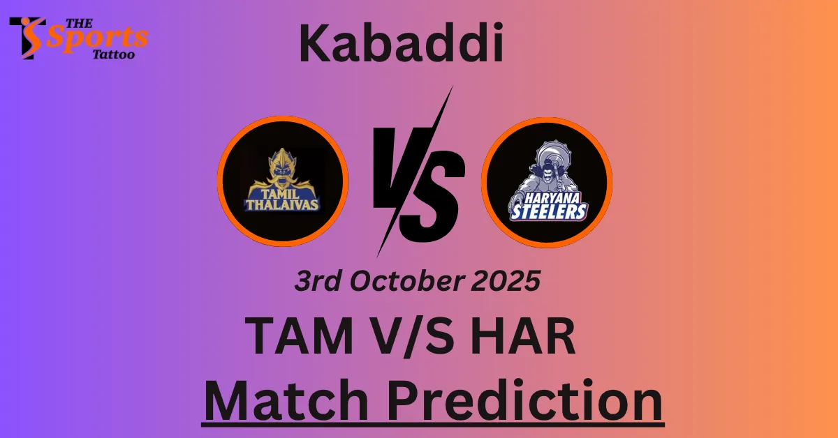 TAM vs HAR Match Prediction