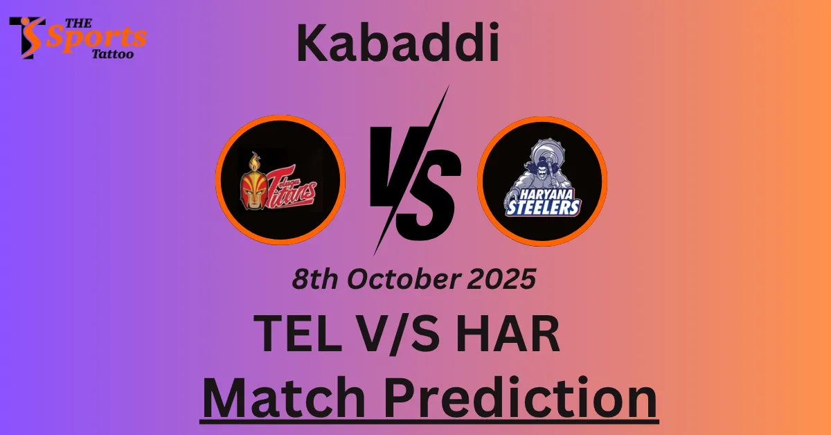TEL vs HAR Match Prediction