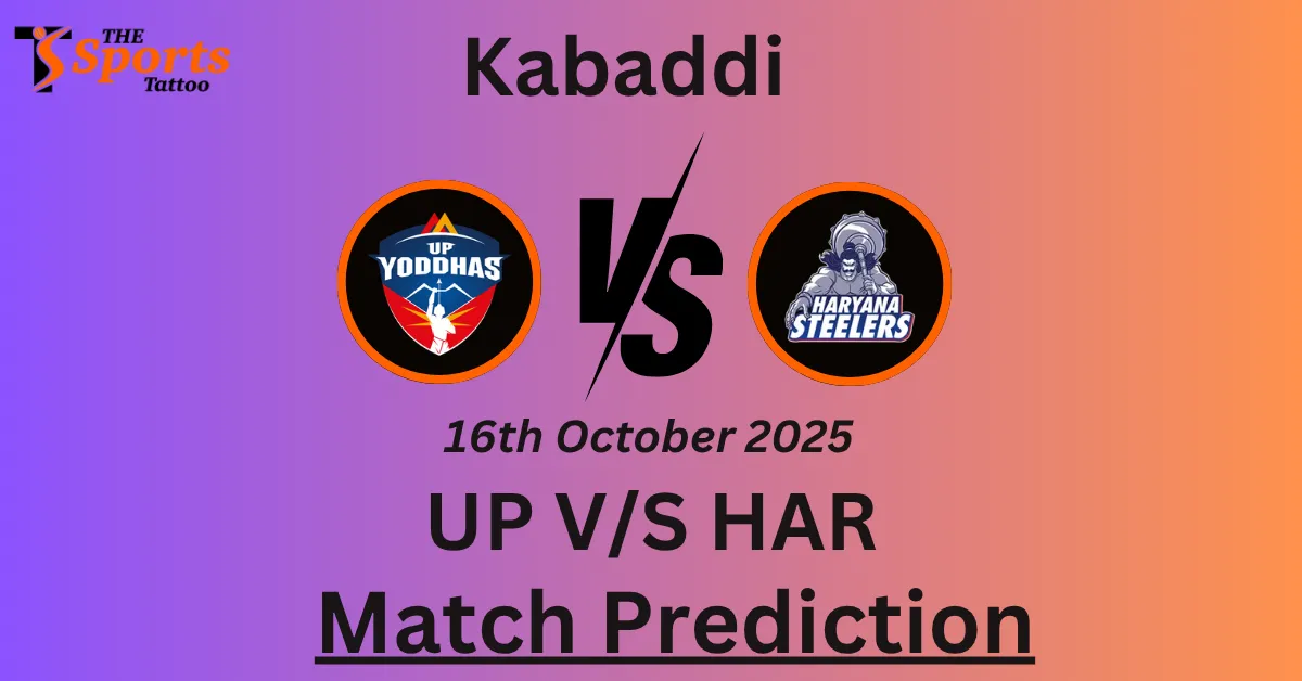 UP vs HAR Match Prediction