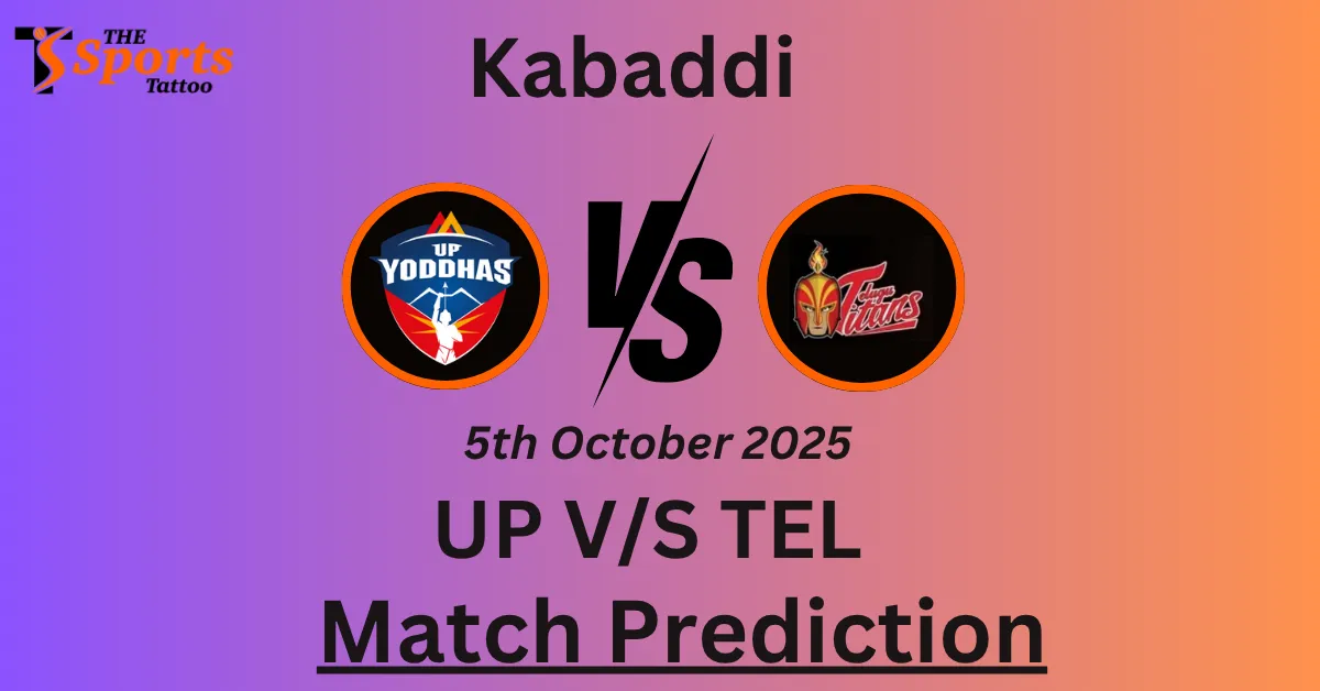 UP vs TEL Match Prediction