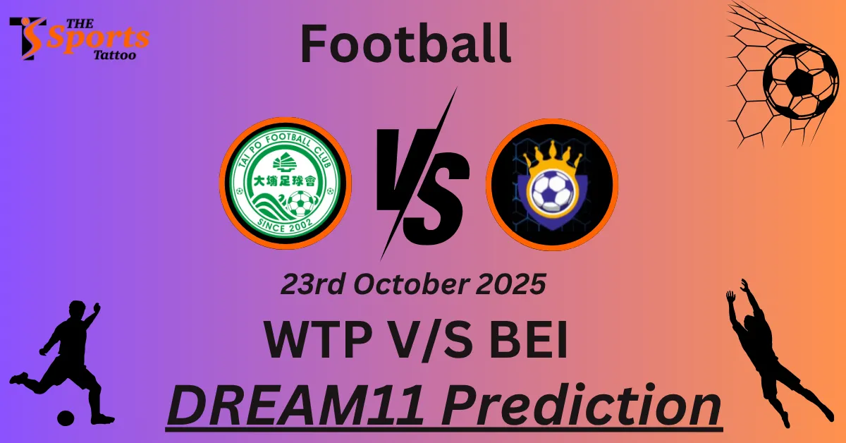 WTP vs BEI Match Prediction