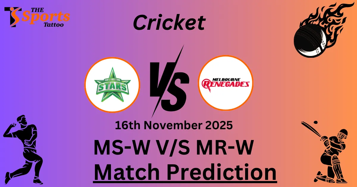 MS-W vs MR-W Match Prediction