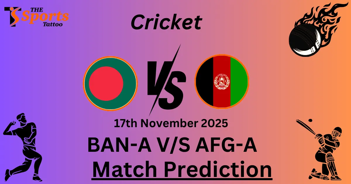 BAN-A vs AFG-A Match Prediction